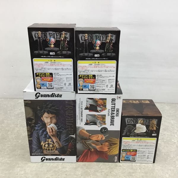 1円～ 未開封 DXF THE GRANDLINE MEN他 ONE PIECE チョッパー サンジ等 