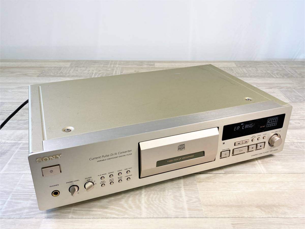 SONY ソニー CDP-X77ES CDプレーヤー SONY CDプレーヤー CDP-X77ES美品