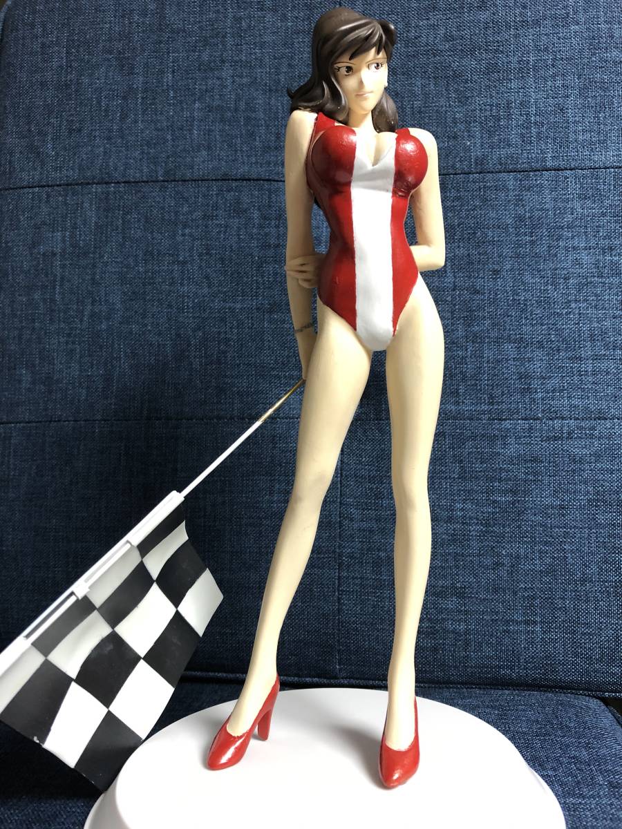 □ルパン三世 峰不二子 バンプレストフィギュア改 レースクィーン