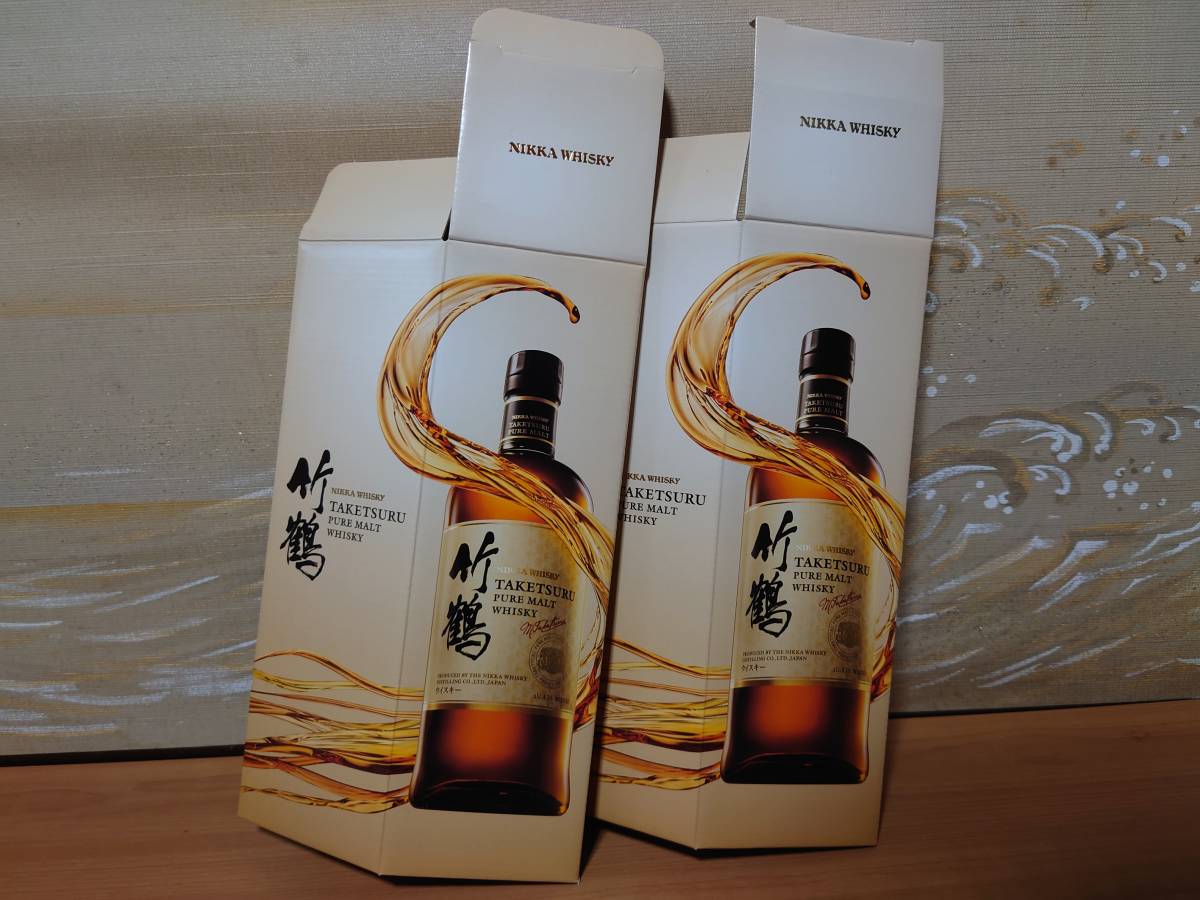 箱のみ 竹鶴ウイスキー （ニッカウィスキー 竹鶴17年 角瓶 箱付 700ml  