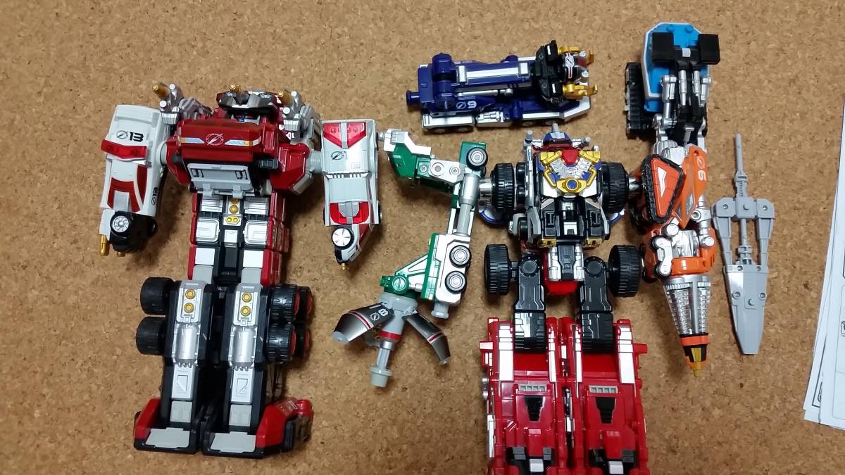 轟轟戦隊ボウケンジャー DX ダイボウケン　サイレンビルダーなど　中古品