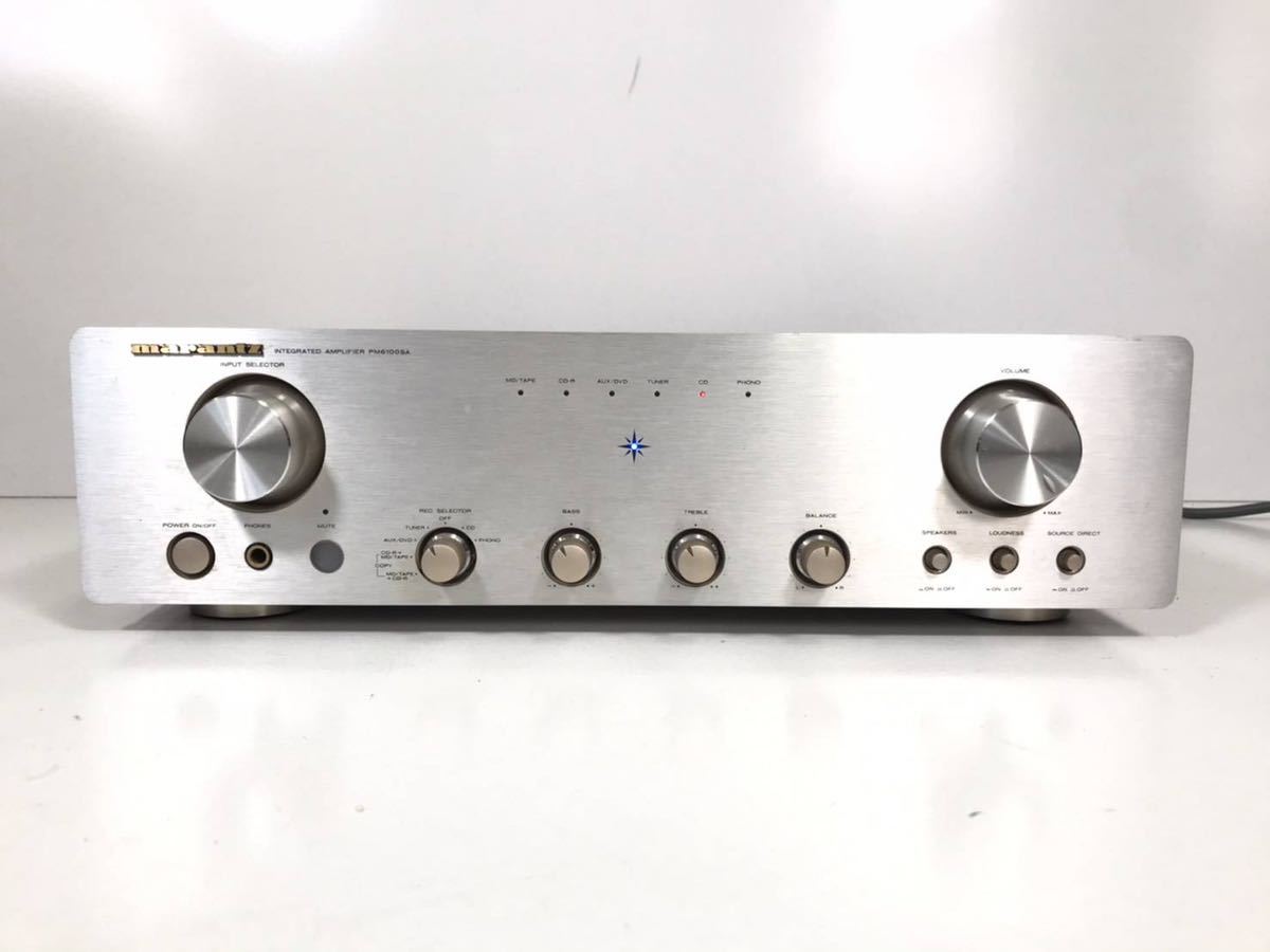 プリメインアンプ marantz マランツ PM6100⁄F1N リモコン⁄説明書⁄元箱
