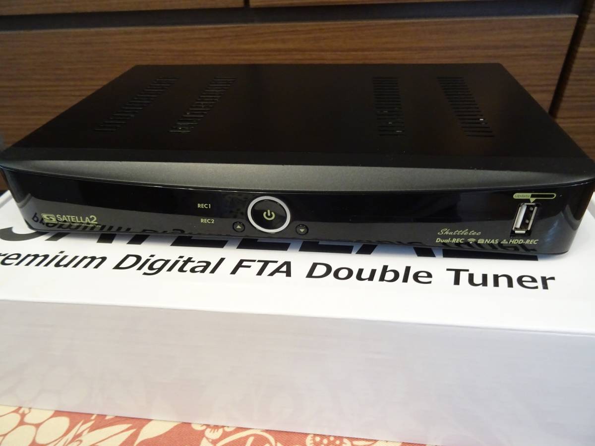 送料無料 サテラ2 SATELLA2 FTA 衛星チューナー 中古訳アリ ジャンク
