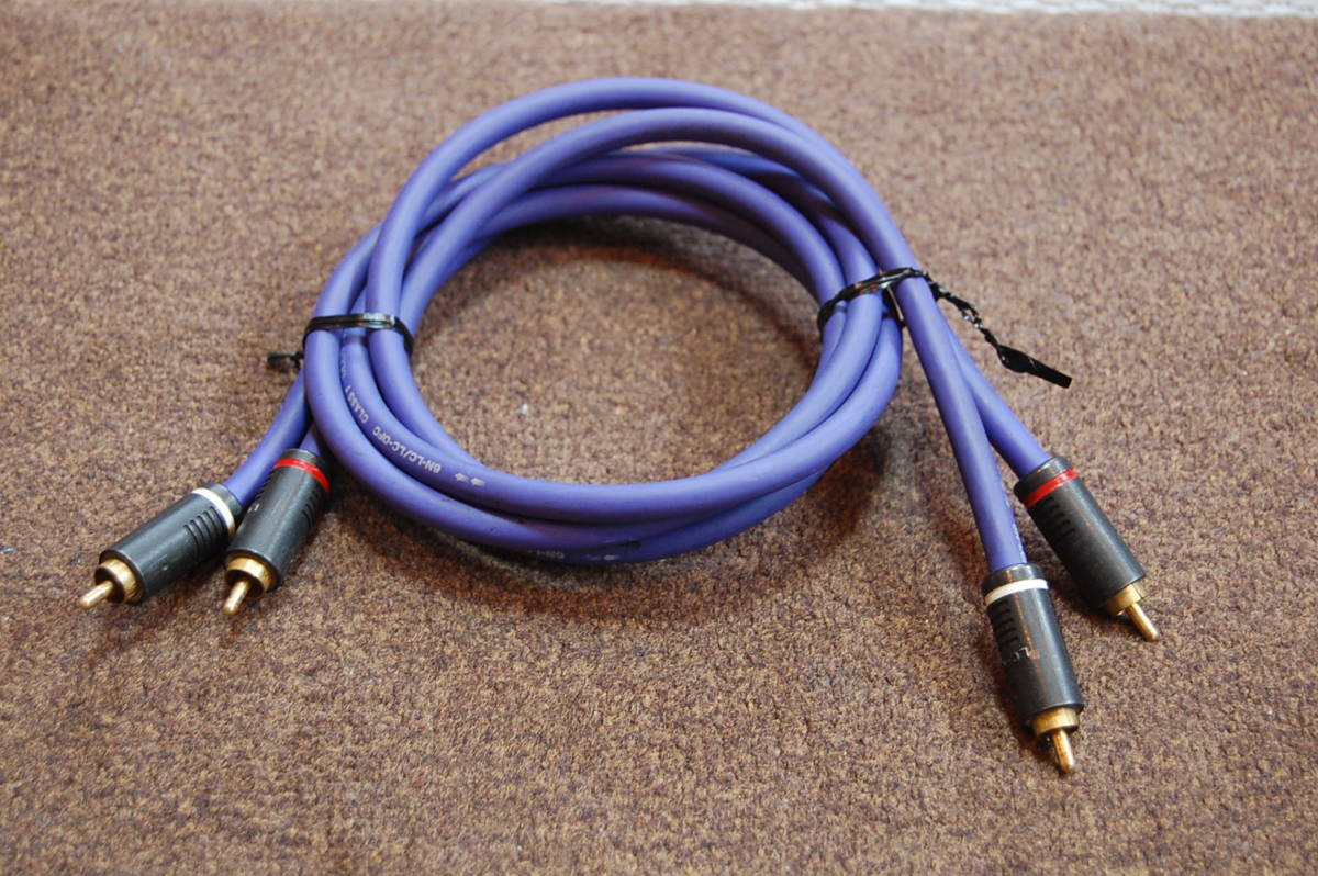高音質　 HITACHI 6N-LC/LC-OFC CLASS1 1メートル　ペア　