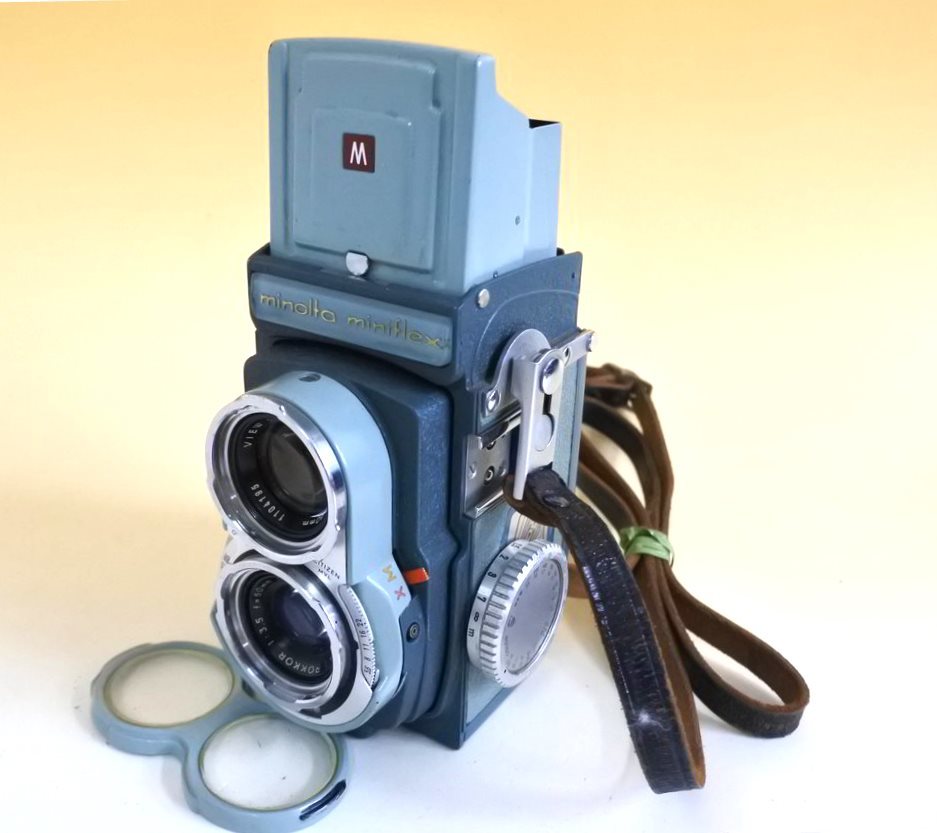 miniflex ミノルタ minolta 二眼レフカメラ 二眼レフ フィルムカメラ 1