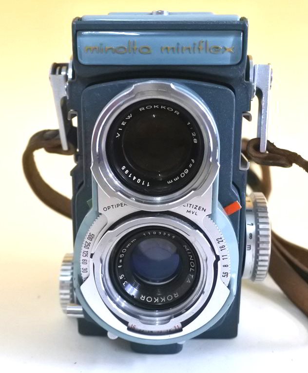 miniflex ミノルタ minolta 二眼レフカメラ 二眼レフ フィルムカメラ 1