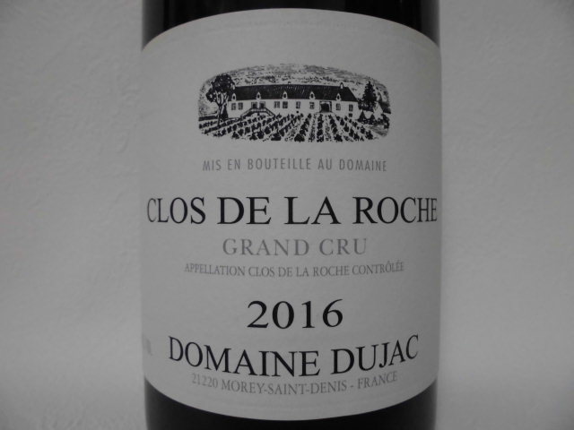 Dujac 2016 ☆デュジャック クロ・ド・ラ・ロッシュ 偉大な2016年 ☆他