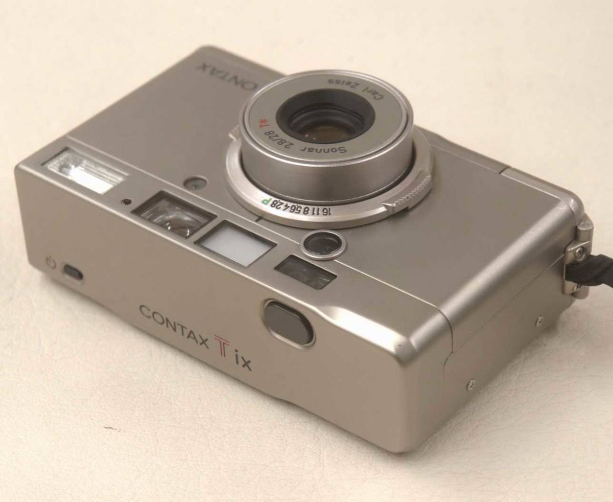 □ CONTAX Tix APS □ 元箱/取説付/Sonnar 28mm F2.8T*/コンタックス