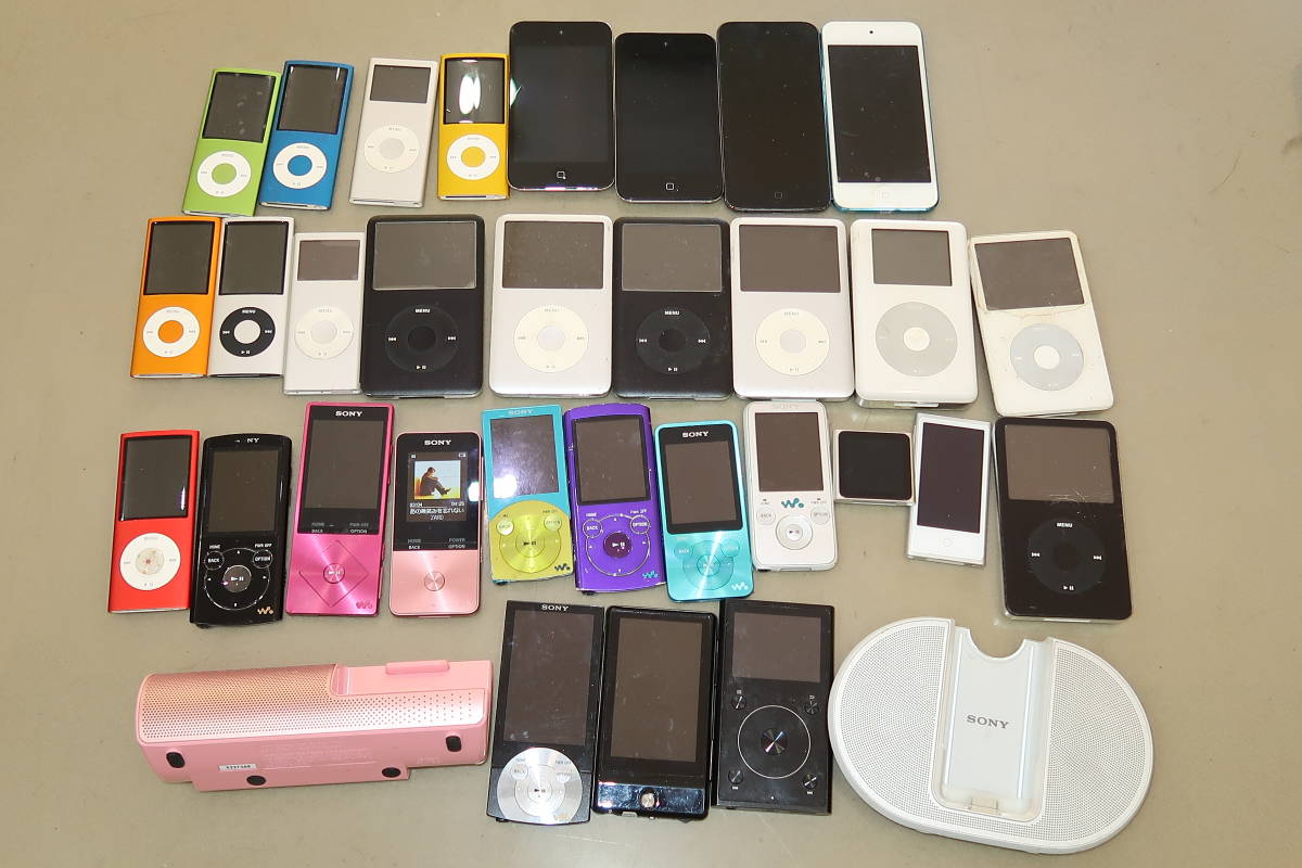 ♪♪1円～ジャンク Apple iPodなど デジタルオーディオプレーヤー