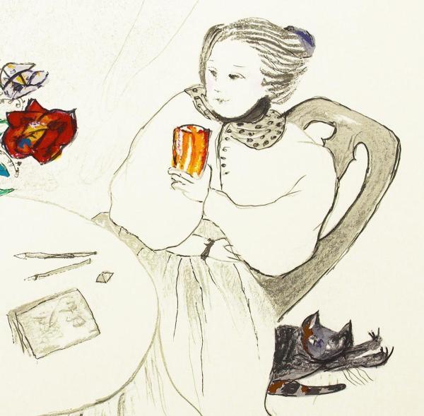 フジ子・ヘミング シルクスクリーン 絵画 自筆サイン／エディション
