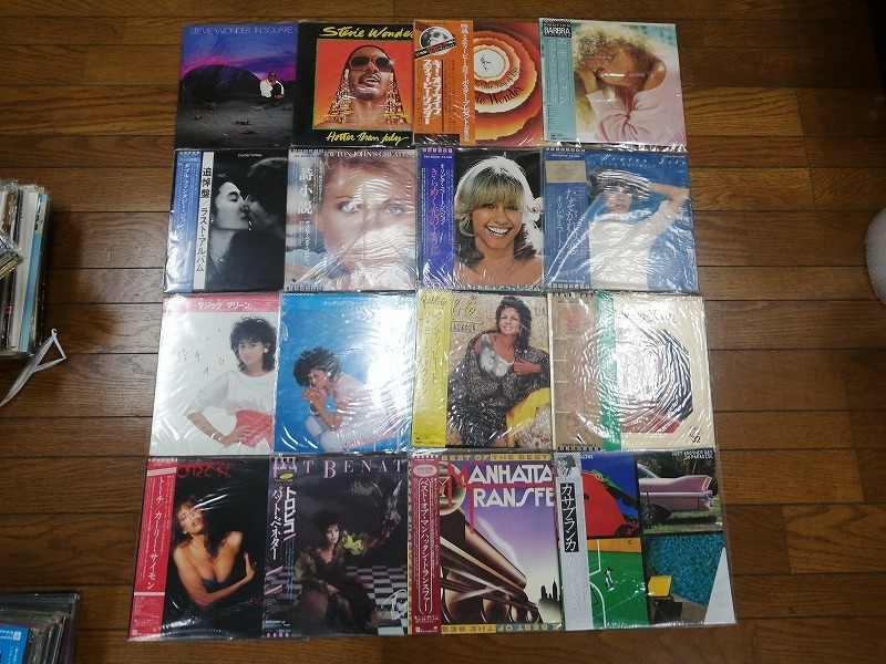 ☆M-141/LP 洋楽ポップス中心レコード 83枚セット 帯付有 スティービー