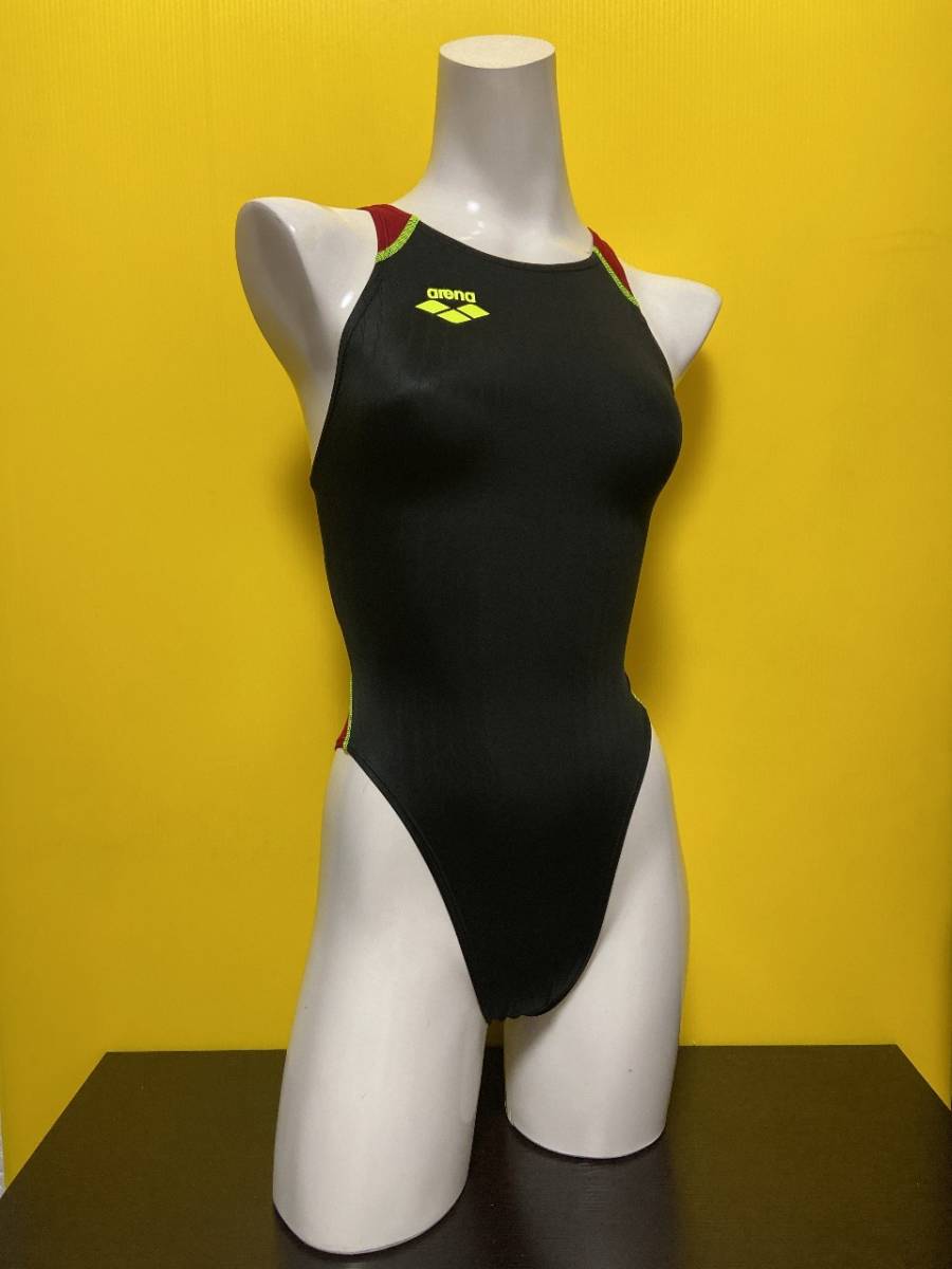 アリーナ 競泳水着 Xパイソン ハイカット FAR2503WNC Lサイズ 中古品