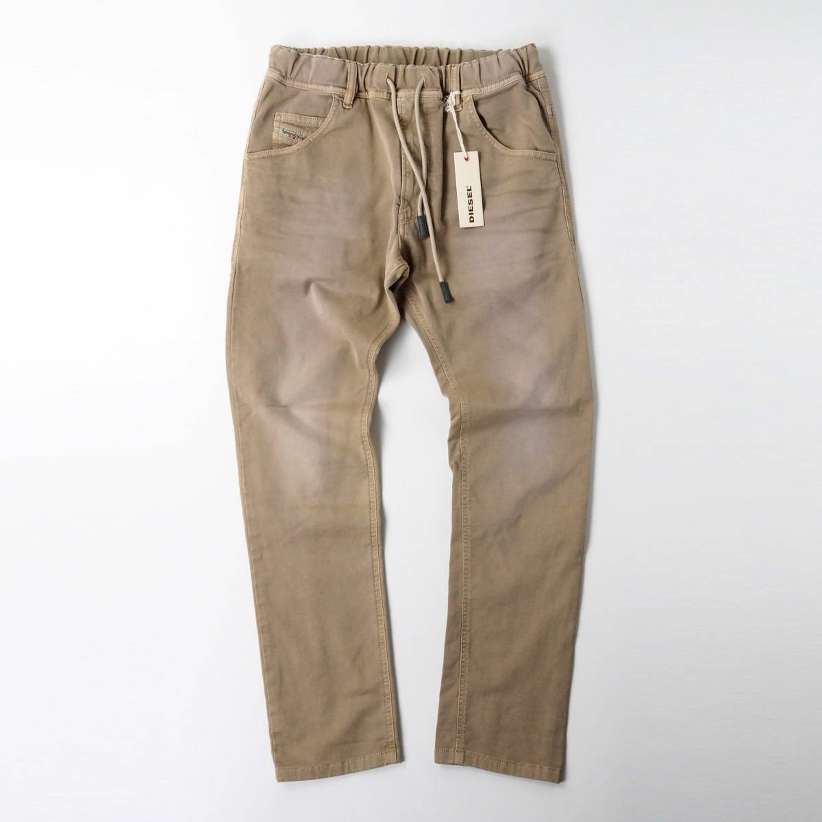 【新品ワケ有B品】 DIESEL ディーゼル ジョグ ジーンズ JOGG JEANS デニム KROOLEY-NE 0670M ベージュ W34