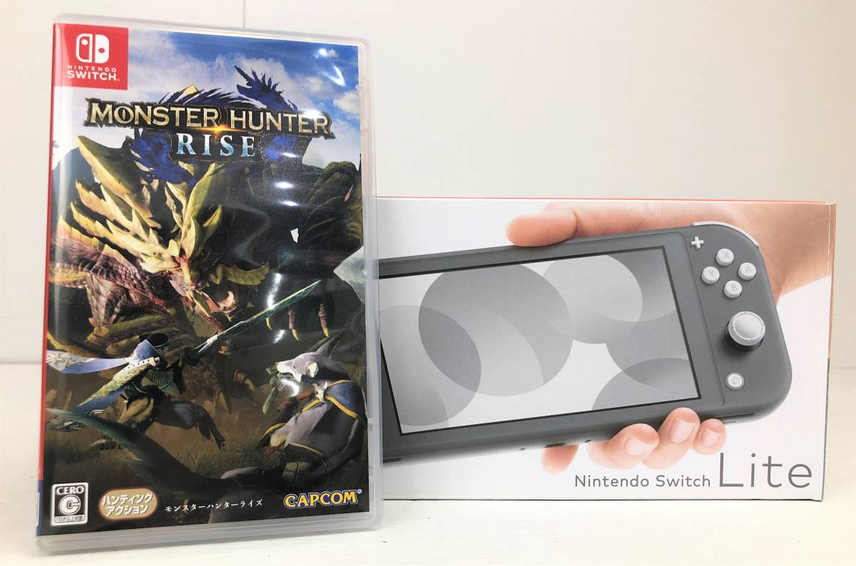 Nintendo Switch Lite モンスターハンター RISEver本体