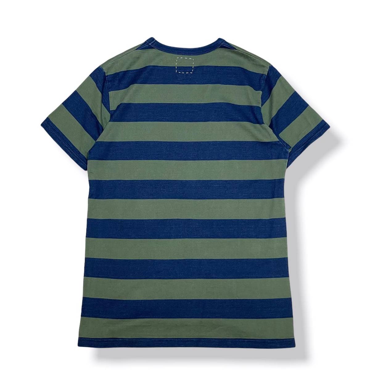 visvim ボーダー カットソー ロンT 15ss VISVIM BIG BORDER TEE 半袖Tシャツ ボーダー サイズ4 店舗受取可