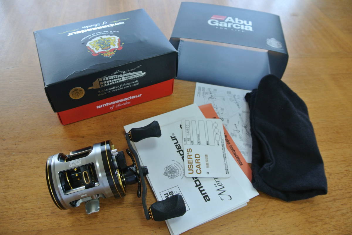 ♪♪超美品 ABU アンバサダー モラム ZX 3601 MAG 左♪♪