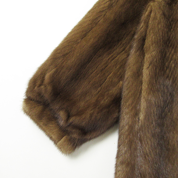 r3f072314★TOGU デミバフミンク オーバーサイズ 8分丈コート 着丈80cm 13号 | HOODIE デニム COMMUTER SALEアシメラッフルスリーブ半袖ブラウス オーバー