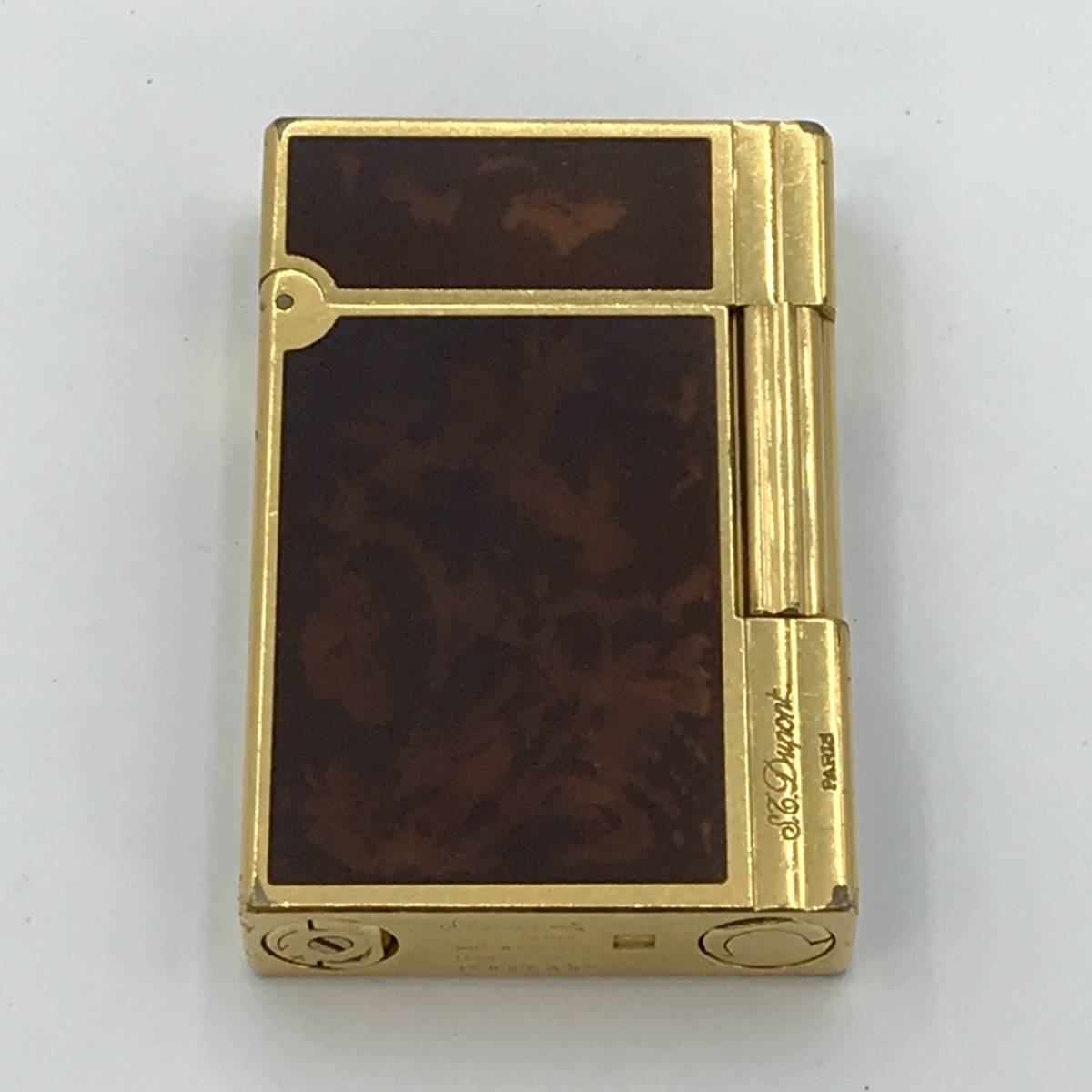 955685】喫煙具 S.T. Dupont デュポン ガスライター 着火未確認 やや傷 