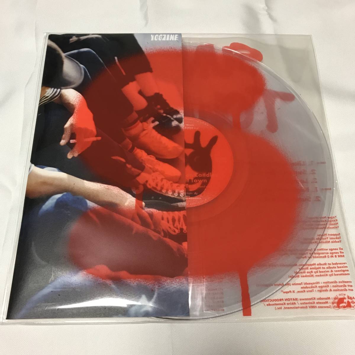 Yogee New Waves ヨギーニューウェーブス SUNSET TOWN E.P. アナログ