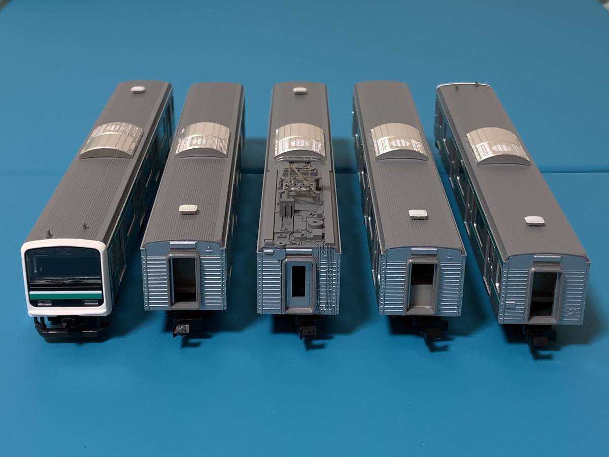 TOMIX E501系 (5両) E501系 TOMIX JR E501系通勤電車（水戸線）セット