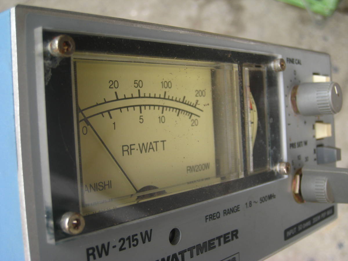Kuranishi RW-215M SWR Watt Meter KURANISHI RW-215W SWR & WATT