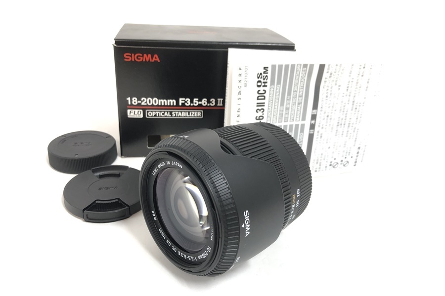 F3.5-6.3 18-200mm DC SIGMA OS シグマ HSM レンズ MACRO Canon シグマ