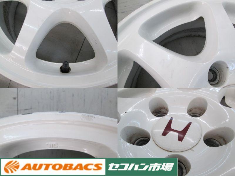 EK9 シビックタイプR 純正 ホイール 4本 15インチ 114.3 DC2