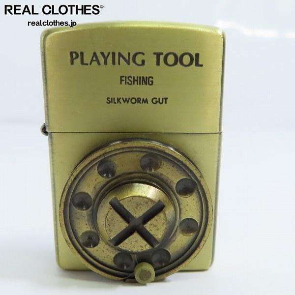 ZIPPO/ジッポー PLAYING TOOL FISHING SILKWORM GUT/プレイングツール フィッシング 1994年製 /LPL