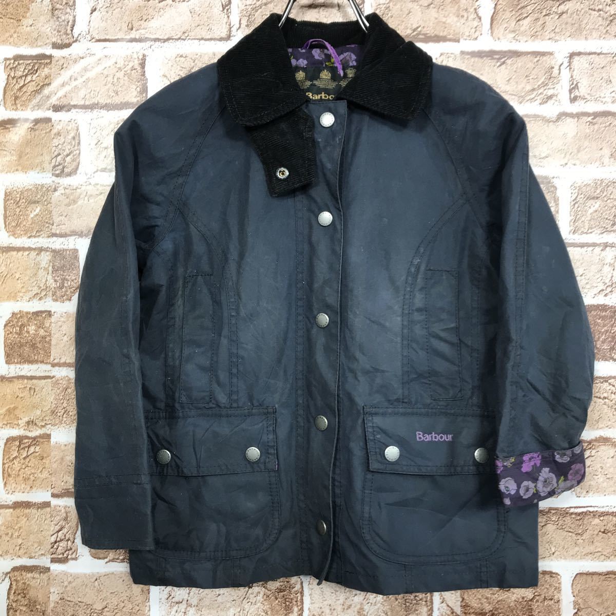 Barbour コットンジャケット Sサイズ バブアー ブルゾン 古着卸 アメリカ仕入 t204-4017