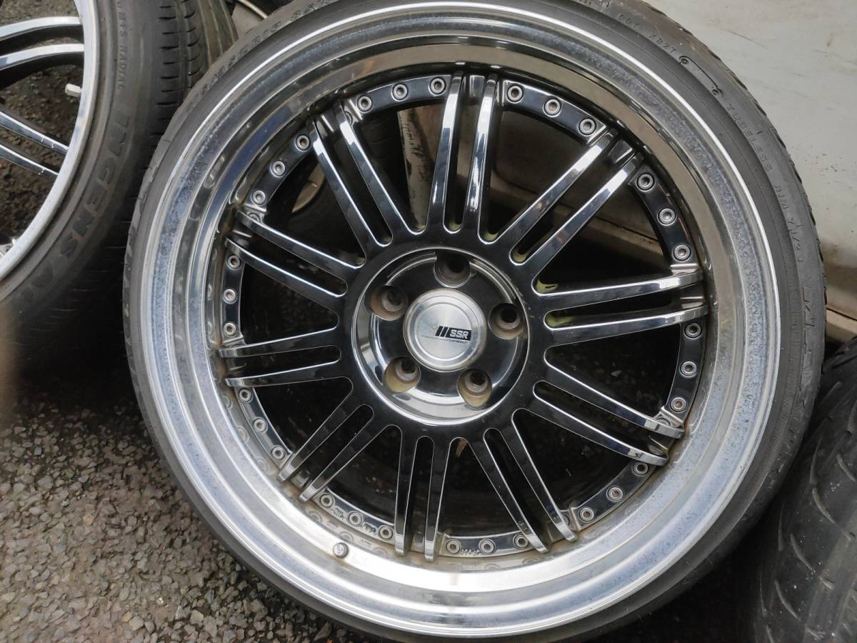 希少】リヤ極深リム SSR プロフェッサー VF1 19インチ9.5J +43 & 11J 