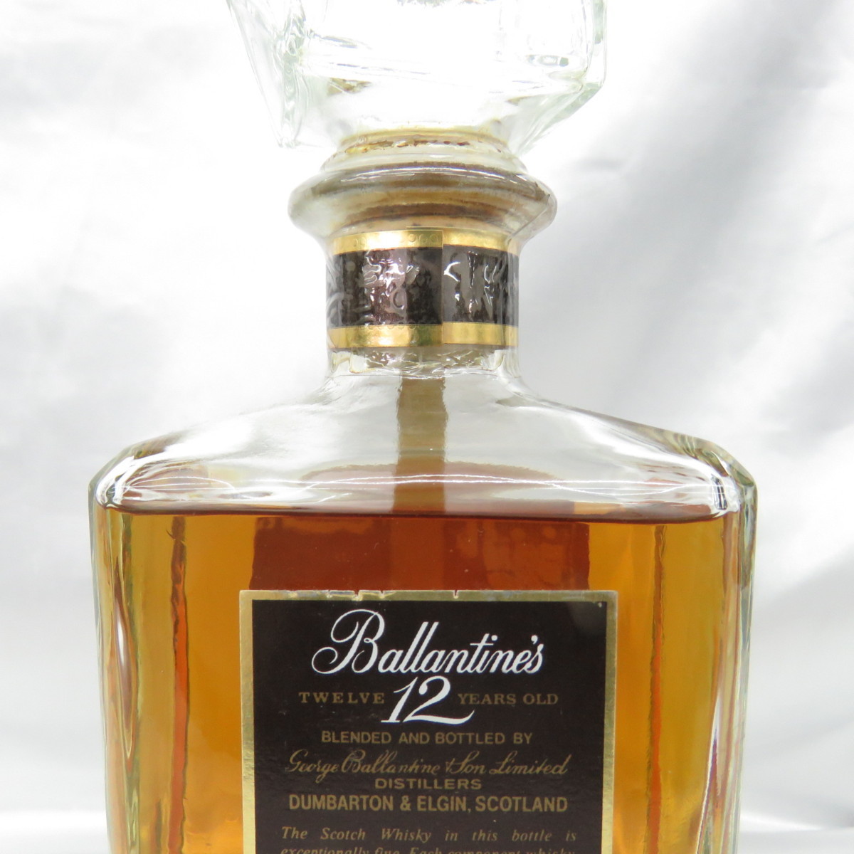 未開栓 Ballantine's バランタイン 12年 旧ボトル ウイスキー 750ml 43