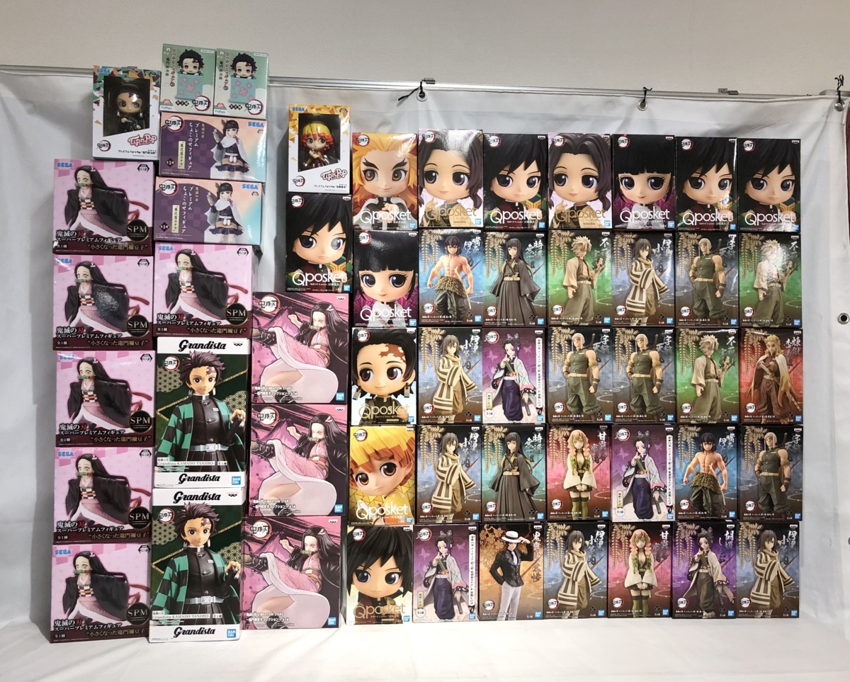 1円 53個 鬼滅の刃 フィギュア まとめ売り Bandai Grandista 炭治郎 絆ノ装 Qposket Spm 禰豆子 冨岡 カナヲ 他 322 良品 コミック アニメ 売買されたオークション情報 Yahooの商品情報をアーカイブ公開 オークファン Aucfan Com
