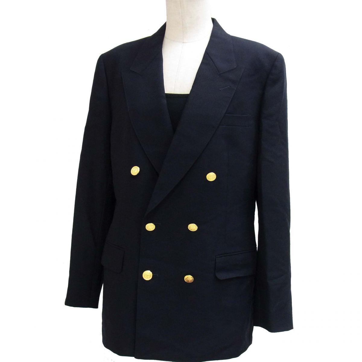 ◎Jプレス ジャケット 紺ブレザー J.PRESS 金ボタン テーラード 