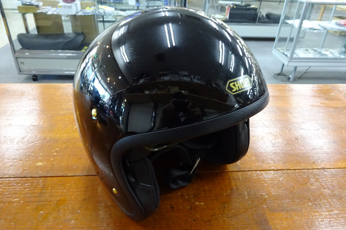 高品質，定番人気 SHOEI J O ジェットヘルメット 黒 XL SR400.W800.スポーツスター.エストレア.ドラッグスター400乗りに(Mサイズ)｜売買されたオークション情報、yahooの商品情報をアーカイブ公開 - オークファン ジェットヘルメット