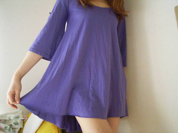 Love Boatラブボートのパープルフレアーワンピース 渋谷109 ワンピース 売買されたオークション情報 Yahooの商品情報をアーカイブ公開 オークファン Aucfan Com