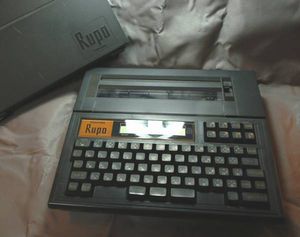 TOSHIBA☆東芝 ワープロ 初代 RUPO JW-R10☆レトロ 動品(ワープロ専用