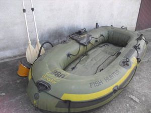 即決 4人乗り ゴムボート フィッシュハンター HF280(バスフィッシング 