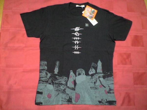 送込 ｎａｒｕｔｏ ナルト ユニクロ コラボｔシャツ暁 黒ｍ Naruto 売買されたオークション情報 Yahooの商品情報をアーカイブ公開 オークファン Aucfan Com