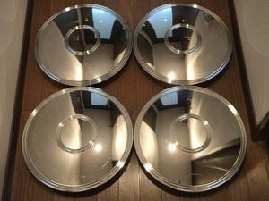14インチ 鏡面ホイールカバー ホイールキャップ4枚セット中古(14インチ 