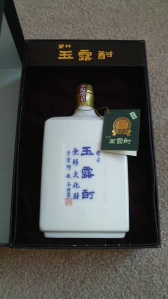 無形文化財□大韓民国○堂井 玉露酎○750ml□柳敏子女子製造(米焼酎 