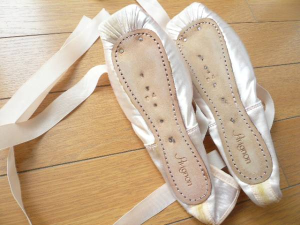 美品/トウシューズ□バレエ用品専門店、AVIGNONアビニヨン製