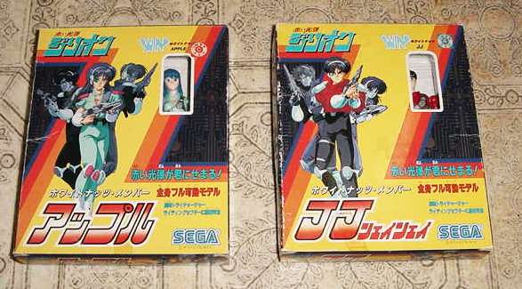 セガsega 赤い光弾ジリオン 全身可動フィギュアjj アップル その他 売買されたオークション情報 Yahooの商品情報をアーカイブ公開 オークファン Aucfan Com