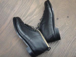 新品未使用 GRENSON グレンソン モンキーブーツ 黒 UK8 英国製(靴 