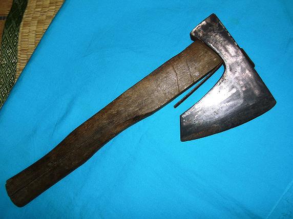 古い斧 マサカリかついだ金太郎 銘 薪割り その他 売買されたオークション情報 Yahooの商品情報をアーカイブ公開 オークファン Aucfan Com