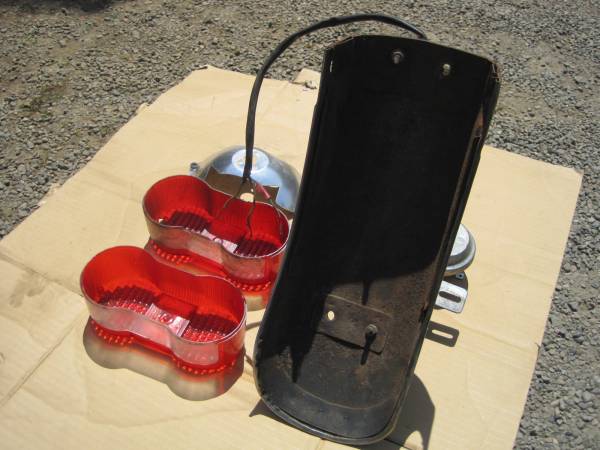 GT380 リアフェンダー ケツ上げ用【加工改ジャンク品】部品取(リア