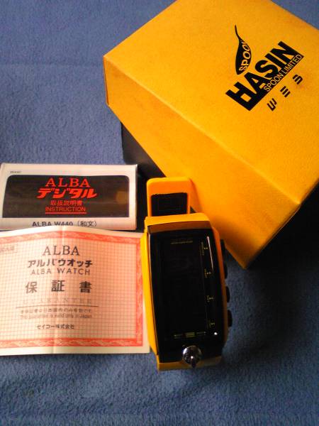 【希少】ALBA SPOON WEB 稼働品 箱付き ALBA SPOON WEB (スプーン ウェブ) HASIN限定モデル(アルバ)｜売買され