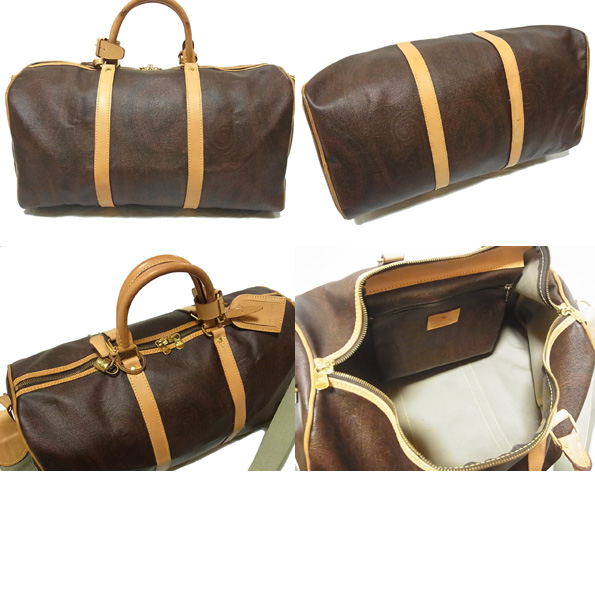 定8 9万 正規品 伊製 エトロ Etro メンズ ボストンバッグ かばん バッグ 売買されたオークション情報 Yahooの商品情報をアーカイブ公開 オークファン Aucfan Com