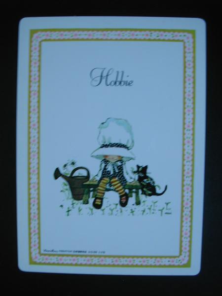 昭和レトロ　未使用カーテン　ホリーホビー　HOLLY HOBBIE 貴重 昭和レトロHolly Hobbieホリーホビー学習研究社下敷き(雑貨)｜売買され