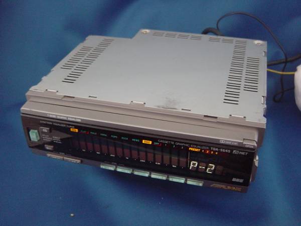 ジャンク】イコライザーOK！ALPINE/アルパインTDA-5645税込(テープ