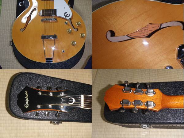 エピフォン カジノ Epiphone Casino ナチュラル NA 韓国製 中古 